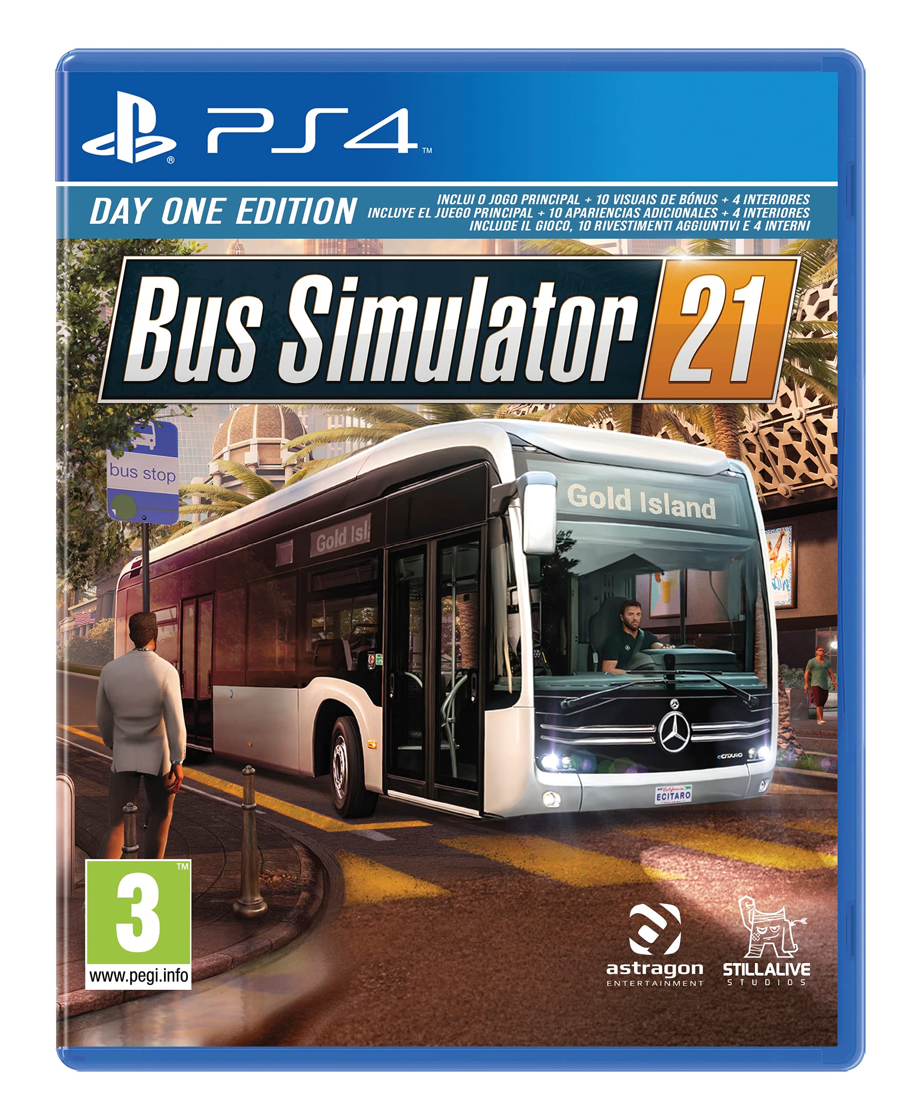 Bus Simulator 21 - Day One Edition - Playstation 4 Bus Simulator 21 - Day One Edition - Playstation 4